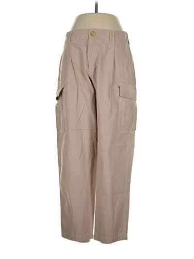 Pre-owned Velvet By Graham & Spencer Cargo Pants In Tan