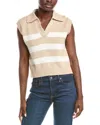 Velvet By Graham & Spencer Mariette Sweater Vest In Multi