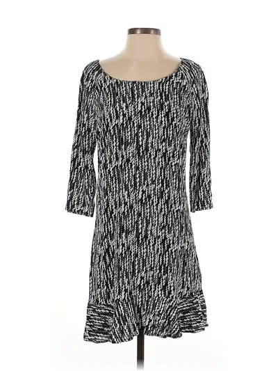 Pre-owned Velvet By Graham & Spencer Casual Dress In Black