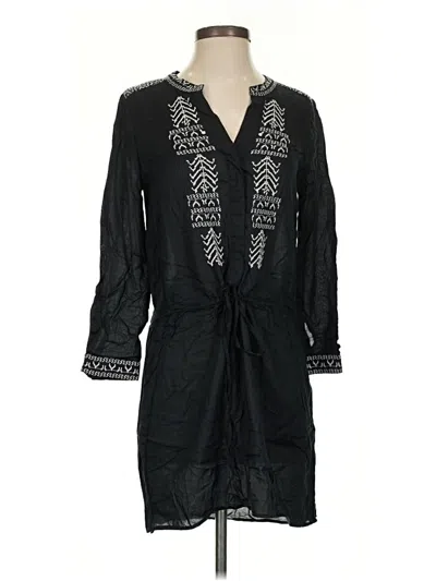 Pre-owned Velvet By Graham & Spencer Casual Dress In Black