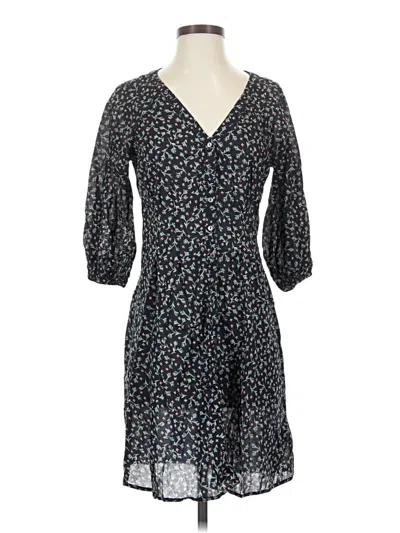 Pre-owned Velvet By Graham & Spencer Casual Dress In Black