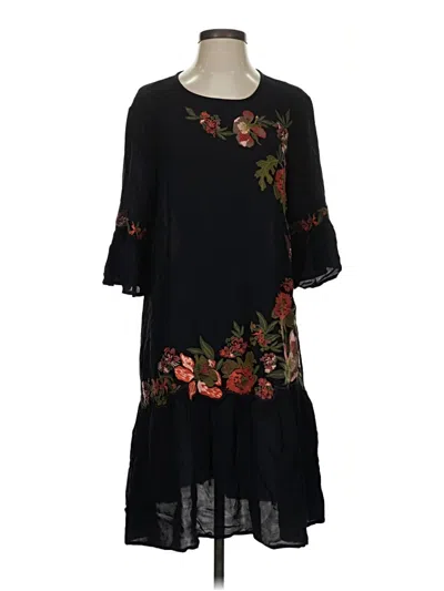 Pre-owned Velvet By Graham & Spencer Casual Dress In Black