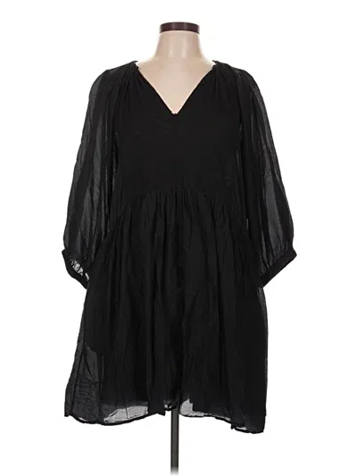 Pre-owned Velvet By Graham & Spencer Casual Dress In Black
