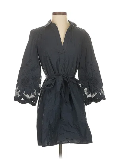 Pre-owned Velvet By Graham & Spencer Casual Dress In Blue