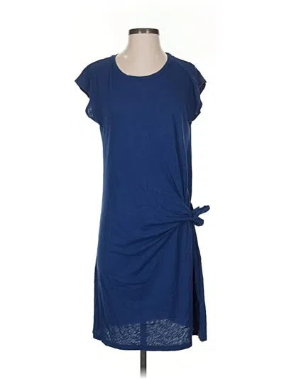 Pre-owned Velvet By Graham & Spencer Casual Dress In Blue