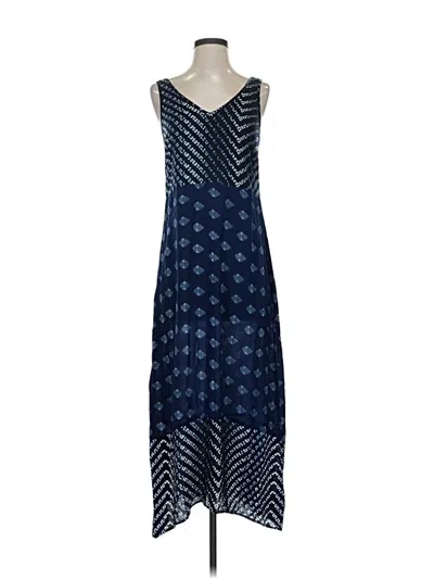 Pre-owned Velvet By Graham & Spencer Casual Dress In Blue