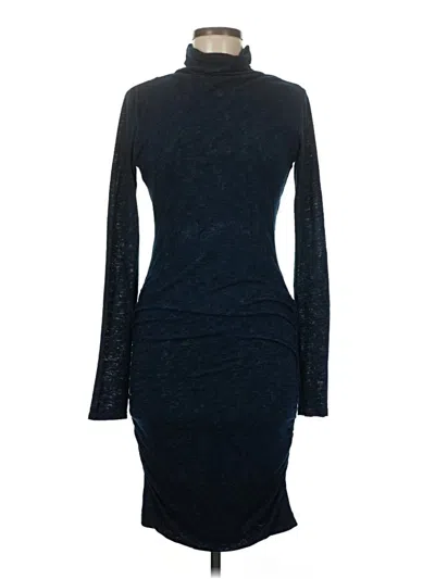 Pre-owned Velvet By Graham & Spencer Casual Dress In Blue