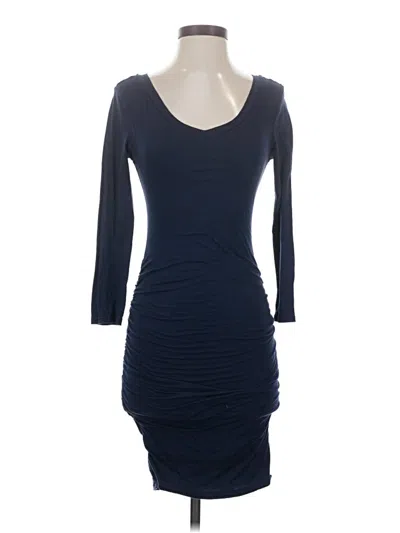 Pre-owned Velvet By Graham & Spencer Casual Dress In Blue