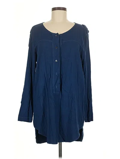 Pre-owned Velvet By Graham & Spencer Casual Dress In Blue