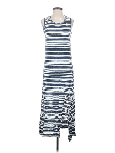 Pre-owned Velvet By Graham & Spencer Casual Dress In Blue