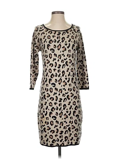 Pre-owned Velvet By Graham & Spencer Casual Dress In Brown