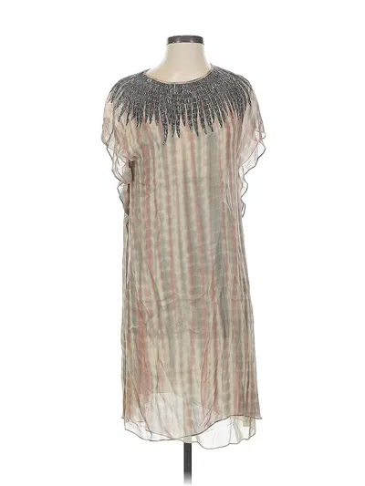 Pre-owned Velvet By Graham & Spencer Casual Dress In Gray