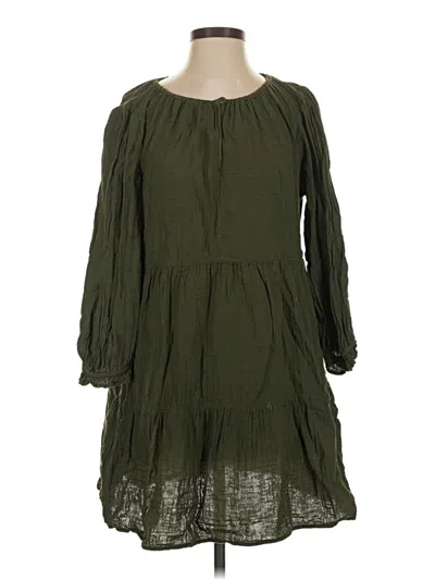 Pre-owned Velvet By Graham & Spencer Casual Dress In Green