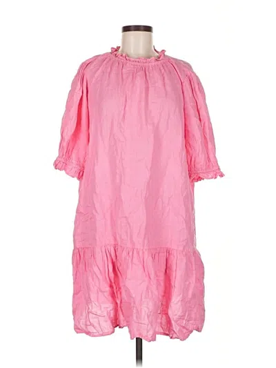 Pre-owned Velvet By Graham & Spencer Casual Dress In Pink