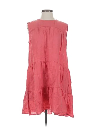 Pre-owned Velvet By Graham & Spencer Casual Dress In Pink