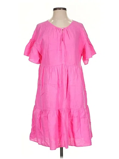 Pre-owned Velvet By Graham & Spencer Casual Dress In Pink