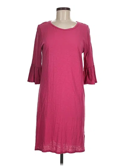 Pre-owned Velvet By Graham & Spencer Casual Dress In Pink