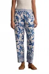 Velvet By Graham & Spencer Claudia Fiji Pant In Cobalt In Blue