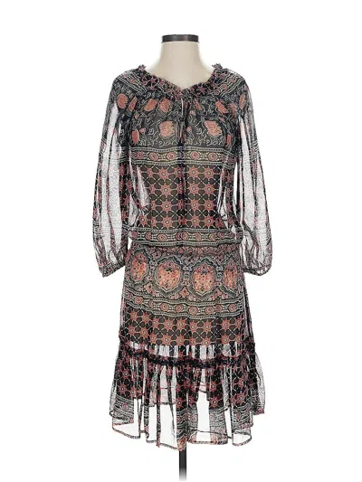 Pre-owned Velvet By Graham & Spencer Cocktail Dress In Gray