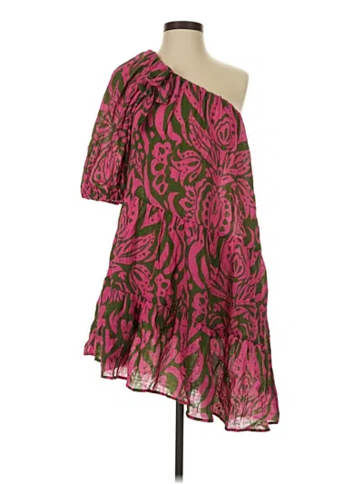 Pre-owned Velvet By Graham & Spencer Cocktail Dress In Pink
