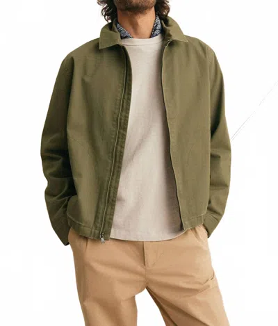 Velvet By Graham & Spencer Collins Utility Jacket In Olive In Green
