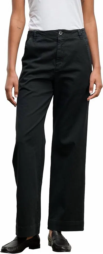 Velvet By Graham & Spencer Den Wide Leg Pant In Black