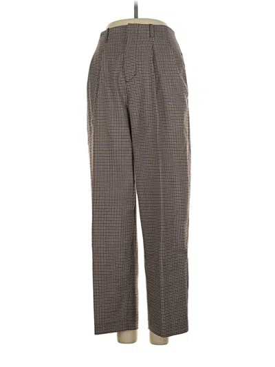 Pre-owned Velvet By Graham & Spencer Dress Pants In Brown