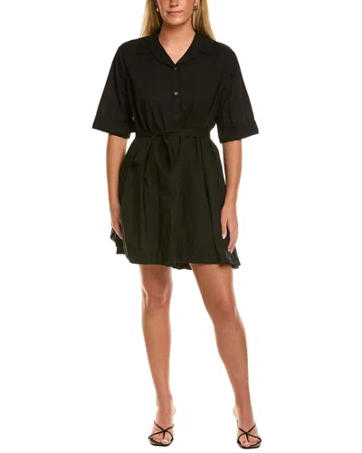 Velvet By Graham & Spencer Driana Short Sleeve Mini Dress In Black