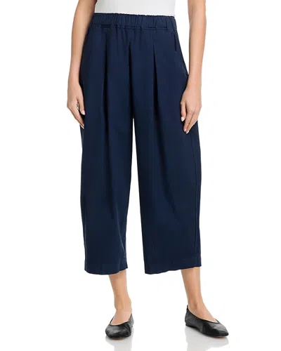 Velvet By Graham & Spencer Easton Elasticized Waist Pants In Blue