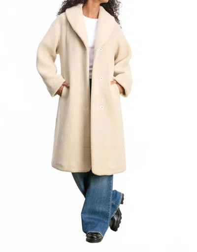 Velvet By Graham & Spencer Eleanor Coat In Sand In Neutral