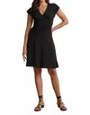 Velvet By Graham & Spencer Ella Mini Dress In Black In Black