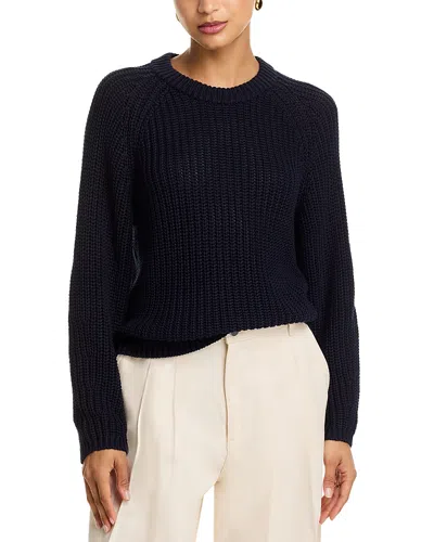 Velvet By Graham & Spencer Ember Crewneck Sweater In Black