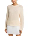 Velvet By Graham & Spencer Ember Crewneck Sweater In Neutral