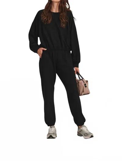 Velvet By Graham & Spencer Evers Pull On Sweatpant In Black