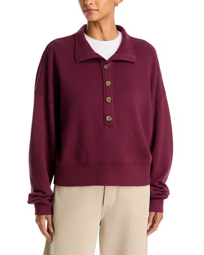 Velvet By Graham & Spencer Fatima Sweatshirt In Pink