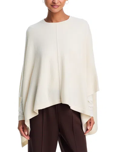 Velvet By Graham & Spencer Gia Cape Sweater In White