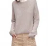 Velvet By Graham & Spencer Gigi Sweater In Oat