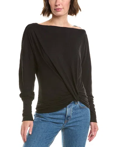 Velvet By Graham & Spencer Hallie Top In Black