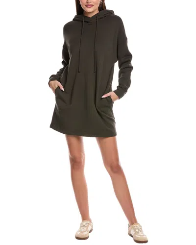 Velvet By Graham & Spencer Hoodie Dress In Black