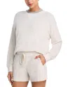 Velvet By Graham & Spencer Ica Crewneck Sweatshirt In White
