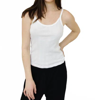 Velvet By Graham & Spencer Iniku Tank In White