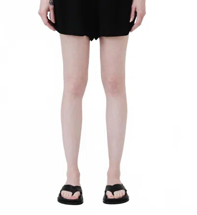 Velvet By Graham & Spencer Jaden High Waist Short In Black