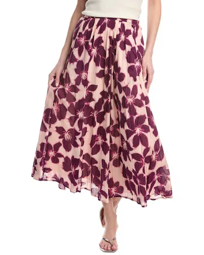 Velvet By Graham & Spencer Jess Skirt In Purple