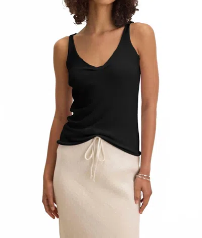Velvet By Graham & Spencer Kim Tank Top In Black