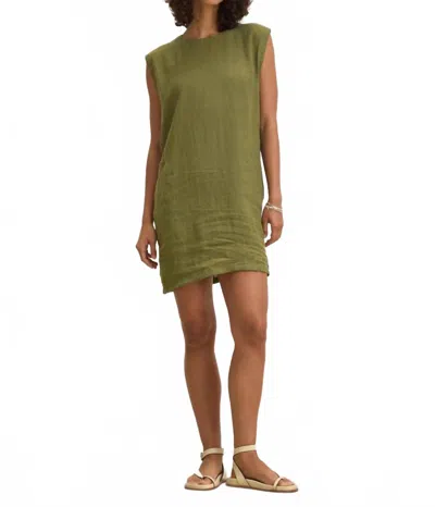 Velvet By Graham & Spencer Lara Dress In Olive Green