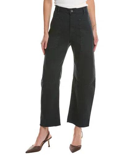 Velvet By Graham & Spencer Linen Pant In Black