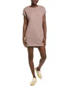 Velvet By Graham & Spencer Litta Sweatshirt Dress In Brown