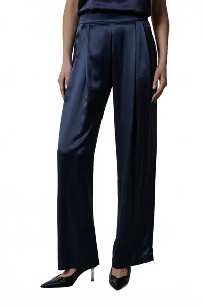 Velvet By Graham & Spencer Livi Pant In Baltic In Multi