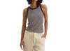 Velvet By Graham & Spencer Lua Tank In Navy In Black