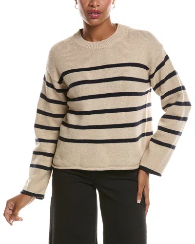 Velvet By Graham & Spencer Lucia Cashmere-blend Sweater In Multi